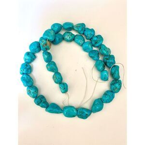 Turquoise 10mm Nuggets #jewelry artists